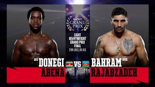 Donegi Abena v Bahram Rajabzadeh | GLORY Light Heavyweight Grand Prix