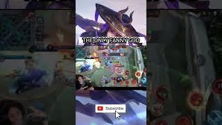 ONE HANDED Fanny God  #mobilelegends #shorts #mlbb