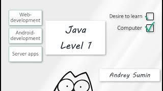 1. Java from scratch. Introduction