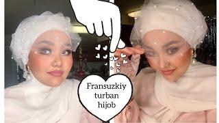 Макияж килиш усуллари Fransuzcha o’rash/ French hijab tutorial/ Французский хиджаб / differenza _usa