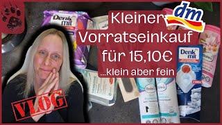 SPAREN günstiger dm Drogerie Vorratseinkauf 15,10€  VORRAT #haul #budgetplanung #vlog #minimalist