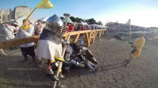 Buhurt Tech GoPro - Russian halberd(how it works) footage