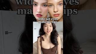 Wide set eyes makeup tips  #styletips #makeuptips #makeup #beautytips #beauty #styleguide #style