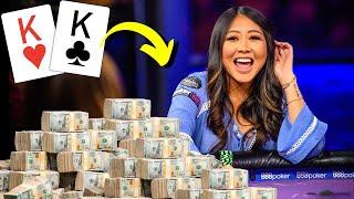 High Roller Heaven: Maria Ho and Stars Stack Chips in WPT Cash Game