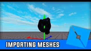 Roblox Studio || How To Import Meshes Made In Blender