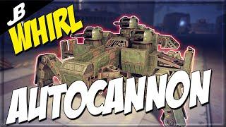 How to get 150% more damage with the new Whirl autocannons - Crossout Gameplay