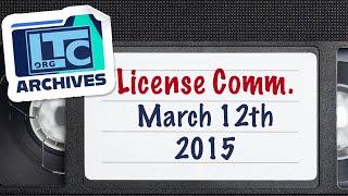 LTC Archives | Lowell License Commission - March 12, 2015