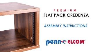 Premium Flat Pack Credenzas (How To Assemble) - R8600 | Penn Elcom