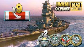 Battleship Iwami: Casual player, fantastic result - World of Warships