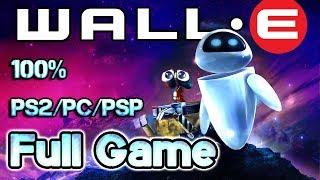 Wall-E  Walkthrough 100% FULL GAME Longplay (PS2, PSP, PC)