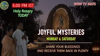 The Joyful Mysteries | 19 OCTOBER 2024 AT 5.00 PM | PRAYING FOR THE SICK #holyrosary #rosary