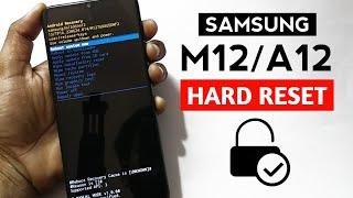 Samsung M12/A12 Hard reset forgot screen lock 2023 (WITHOUT PC).