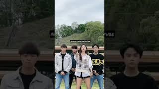 Korean people dancing indian song 