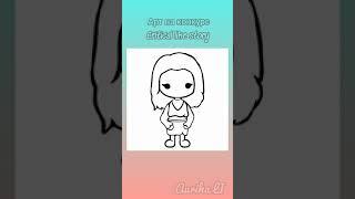 ~•Арт на конкурс Christie like story ️ #short #tocaboca •~