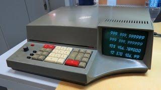 Iskra 1122. Soviet electronic calculator with CRT tube