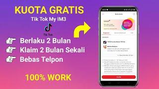 TERBARU!! CARA KLAIM KUOTA TIK TOK 10 GB GRATIS DARI MY IM3