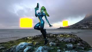 Samus Aran 4K UHD night and Day