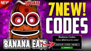 *NEW UPDATE* ALL WORKING BANANA EATS ROBLOX CODES IN DECEMBER 2024! BANANA EATS CODES