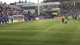 Crossbar challenge CF Montreal. 2 shots, almost won !