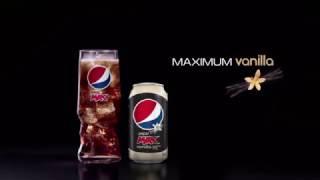 Pepsi Max Vanilla - Maximum Vanilla No Sugar Cutdown