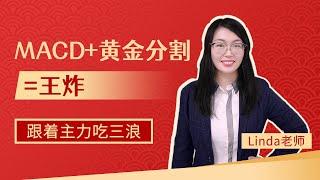 主升浪何时启动？股票符合这三个条件別错过，跟著主力吃三浪！黃金分割+MACD