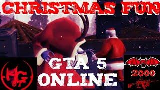 GTA 5 ON LINE LIVE STREAM Christmas  Fun