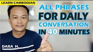 All Phrases You Need for Daily Conversation in Cambodian