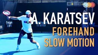 Aslan Karatsev | Forehand Slow Motion (2021)