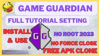 TUTORIAL GAME GUARDIAN SETTING NO ROOT 2023 #GAMEGUARDIAN #TOWNSHIP