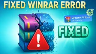 WinRaR Diagnostic Message Fix ( 2025 ) | How to Fix WinRAR Diagnostic Message?