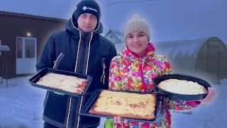 Russia Vlog Village life Russia Cooking Shangi with potatoes and cottage cheese / My life in Russia