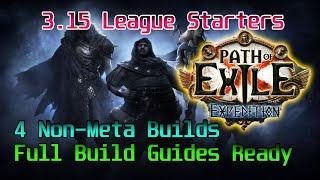 [3.15] Expedition League Starter Picks By Jaamon | Full Build Guides For New Players | PoE Build