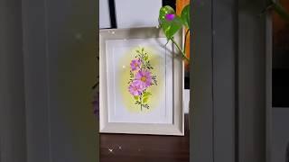 Easy Floral Painting #wocol #art #flowerpainting #painting #paintingeasy #flower #paintingideas