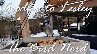 Goodbye to Lesley the Bird Nerd and Happy Birding!