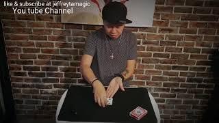 JEFFREY TAM card Trick ( Oil and Water )