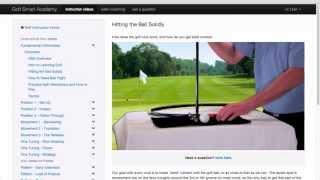 Golf Smart Academy Quick Tour