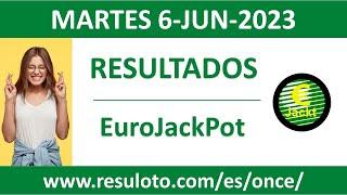 Resultado del sorteo EuroJackPot del martes 6 de junio de 2023