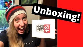 Unboxing New Custom Miniatures From Hero Forge!