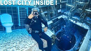 DAD inside The World's Deepest Swimming Pool | Deep Dive Dubai 