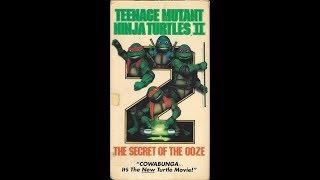 Opening to Teenage Mutant Ninja Turtles II: The Secret of the Ooze (1991) - Canadian VHS Release