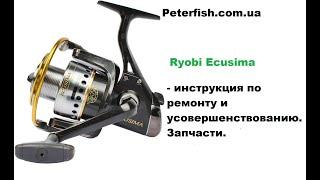 Ryobi Есusima - инструкция по ремонту и усовершенствованию. Запчасти.