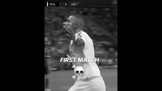 Kylian Mbappe first match in Real Madrid 