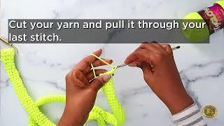 How to Crochet a Dog Leash! | DIY Glow Cozy™ Yarn Tutorial