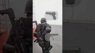 Resident Evil Hunk Tries Airsoft
