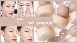 Hince Second Skin Foundation all shades swatch | Shade recommendations , maskproof , long lasting