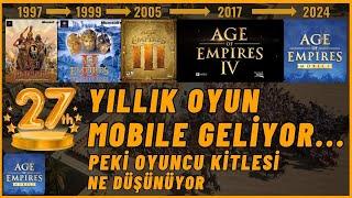 AGE OF EMPİRE MOBILE BAŞLIYOR #ageofempiresmobile