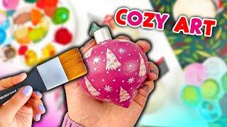 I Customized Wooden Christmas Ornaments *satisfying painting*