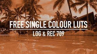 [FREE] Single Colour LUTs | LOG | C-LOG | S-LOG | V-LOG | CINELIKE