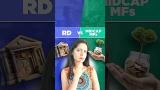Should you invest in RD or midcap mutual funds? #shorts
