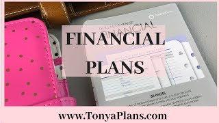 Financial Plans Franklin Covey Planner Insert Pages